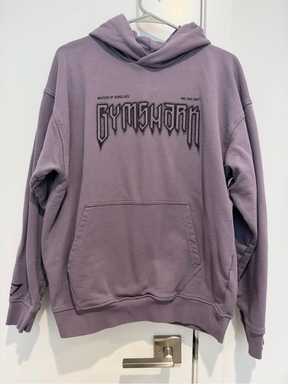 Gymshark | Masters of Our Craft Hoodie, Fog Purple, XS